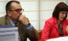 Ignacio Fernández de Mata, decano de Humanidades y Davinia Heras, coordinadora del Máster
