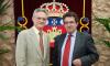 Luis Rojas Marcos y Alfonso Murillo, rector de la UBU
