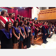 Graduación de las titulaciones de la Facultad de Ciencias