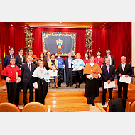 Apertura curso 2015-2016. Medallas