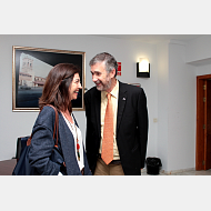 Pérez Mateos y Elena Vicente