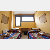 Vista de la habitación doble