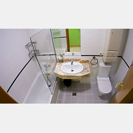 Baño de la habitación individual