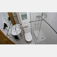 Habitación estudio: baño