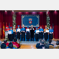 Dra. María Leticia Oca, Dra. María Marta Alevia, Dra. Lara González, Dra. Noelia Velasco y Dr. Felipe García