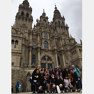 Llegada a Santiago de Compostela