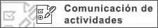 Comunicación de actividades