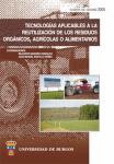 Imagen de la publicación: Tecnologías aplicables a la reutilización de los residuos orgánicos, agrícolas o alimentarios