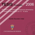 Imagen de la publicación: Alexitimia y vulnerabilidad a trastornos alimentarios en adolescentes gallegos de 12 - 16 años