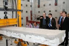Visita de la Qingdao Technological University 