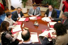 Firma convenio colectivo del PDI Laboral