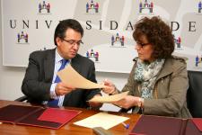 Firma del Convenio UBU - ARANSBUR