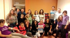  VIII Campaña de Donación de Sangre. Equipo rugby femenino UBU. 