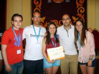 Roger Guzmán Redondo, Juan Manuel Hurtado, Carmen Villalaín , David Blanco Alcántara y Laura de Grado