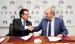 Firma del Convenio UBU-Hiperbaric